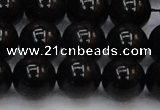 CTE1615 15.5 inches 14mm round A grade black tiger eye beads