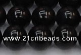 CTE1617 15.5 inches 18mm round A grade black tiger eye beads