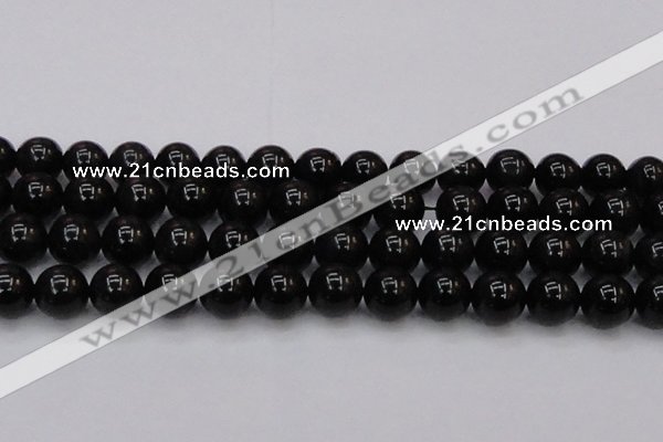 CTE1617 15.5 inches 18mm round A grade black tiger eye beads