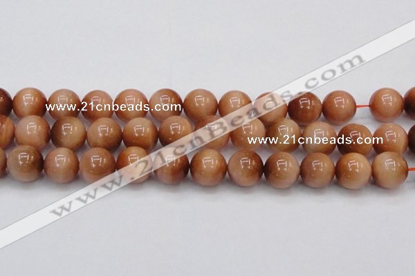 CTE1656 15.5 inches 16mm round sun orange tiger eye beads