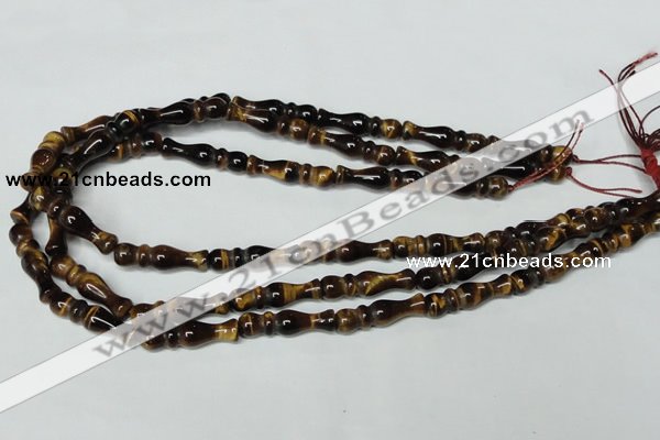 CTE168 15.5 inches 6*28mm yellow tiger eye gemstone beads