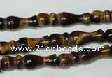 CTE169 15.5 inches 8*28mm yellow tiger eye gemstone beads