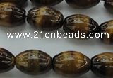 CTE1701 15.5 inches 12*16mm rice yellow tiger eye beads