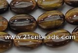 CTE1715 15.5 inches 12*16mm oval yellow tiger eye beads wholesale