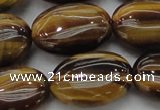 CTE1718 15.5 inches 18*25mm oval yellow tiger eye beads wholesale