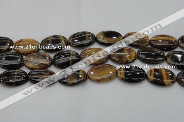 CTE1719 15.5 inches 20*30mm oval yellow tiger eye beads wholesale