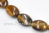 CTE19 15.5 inches 10*14mm oval yellow tiger eye beads Wholesale