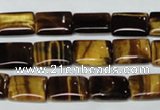 CTE190 15.5 inches 15*20mm rectangle yellow tiger eye gemstone beads