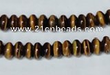 CTE193 15.5 inches 4*6mm rondelle yellow tiger eye gemstone beads