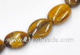 CTE20 15.5 inches oval 13*18mm yellow tiger eye beads Wholesale