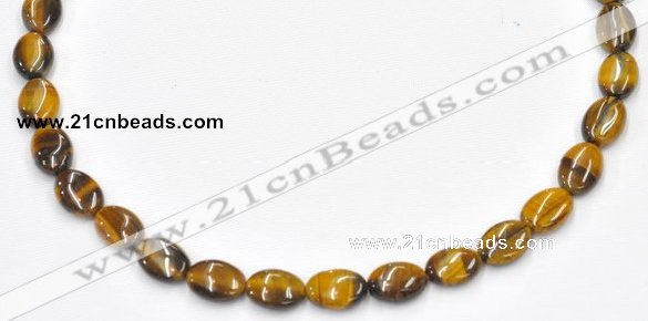 CTE20 15.5 inches oval 13*18mm yellow tiger eye beads Wholesale