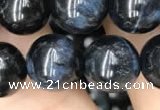 CTE2032 15.5 inches 12mm round blue tiger eye gemstone beads