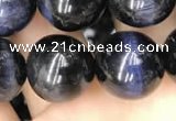 CTE2033 15.5 inches 14mm round blue tiger eye gemstone beads