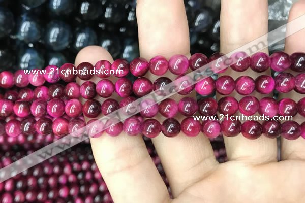 CTE2043 15.5 inches 6mm round red tiger eye beads wholesale