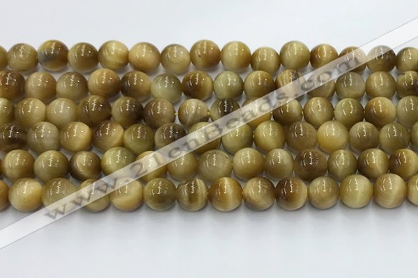 CTE2141 15.5 inches 8mm round golden tiger eye beads wholesale