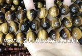 CTE2165 15.5 inches 20mm round yellow tiger eye gemstone beads