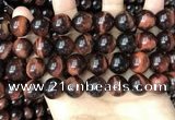 CTE2174 15.5 inches 16mm round red tiger eye beads wholesale