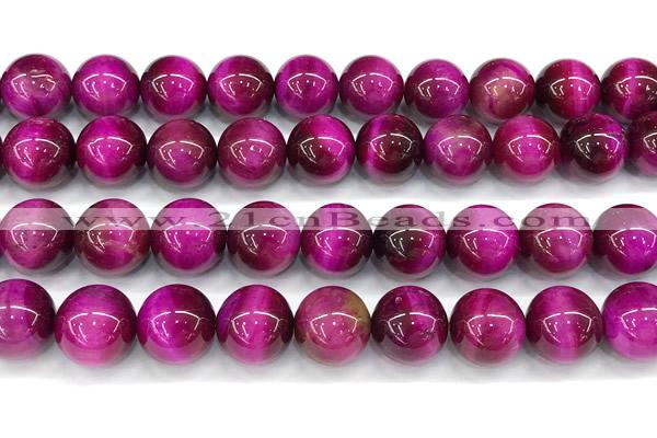 CTE2337 15 inches 8mm round red tiger eye beads