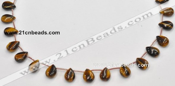 CTE25 teardrop 18*25mm yellow tiger eye beads Wholesale