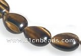 CTE27 12*16mm flat teardrop yellow tiger eye beads Wholesale