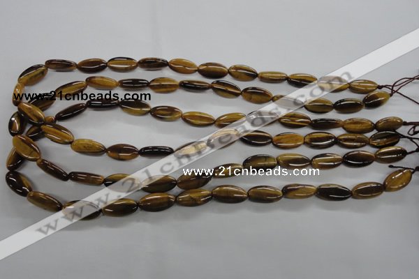 CTE304 15.5 inches 8*16mm marquise yellow tiger eye gemstone beads