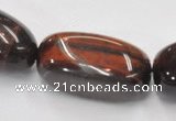 CTE31 15.5 inches 15*30mm freeform red tiger eye gemstone beads