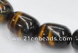 CTE34 15.5 inches 13*18mm egg-shaped blue tiger eye beads wholesale