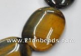 CTE40 15.5 inches 20*30mm oval blue tiger eye beads wholesale