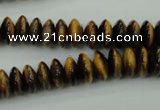 CTE436 15.5 inches 4*10mm rondelle yellow tiger eye beads wholesale