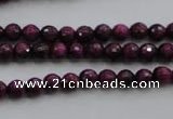 CTE471 15.5 inches 6mm faceted round red tiger eye beads wholesale