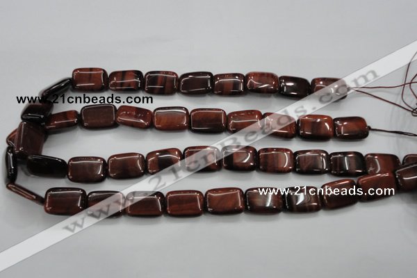 CTE56 15.5 inches 13*18mm rectangle red tiger eye gemstone beads