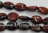 CTE57 15.5 inches 10*14mm oval red tiger eye gemstone beads