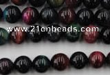 CTE593 15.5 inches 10mm round colorful tiger eye beads wholesale