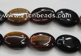 CTE61 15.5 inches 13*18mm oval mixed tiger eye gemstone beads