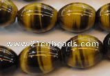 CTE616 15.5 inches 15*20mm rice yellow tiger eye beads wholesale