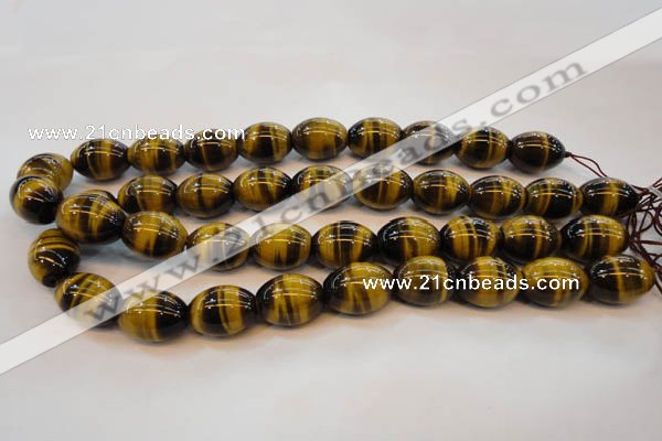 CTE616 15.5 inches 15*20mm rice yellow tiger eye beads wholesale