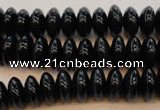 CTE645 15.5 inches 6*12mm rondelle blue tiger eye beads wholesale