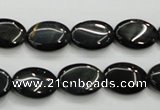 CTE73 15.5 inches 10*14mm oval blue tiger eye gemstone beads