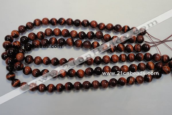 CTE85 15.5 inches 10mm round red tiger eye gemstone beads