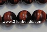 CTE88 15.5 inches 16mm round red tiger eye gemstone beads