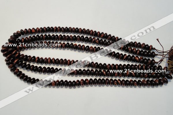 CTE895 15.5 inches 5*8mm rondelle red tiger eye beads wholesale