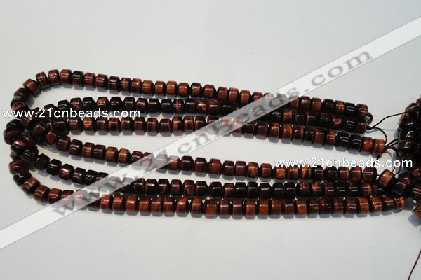 CTE898 15.5 inches 7*8mm tyre red tiger eye beads wholesale