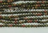 CTG104 15.5 inches 2mm round tiny unakite gemstone beads wholesale