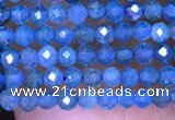 CTG1073 15.5 inches 2mm faceted round tiny apatite beads