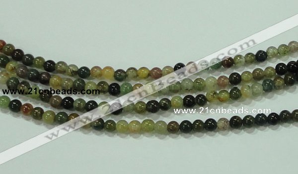 CTG11 15.5 inches 3mm round tiny indian agate beads wholesale