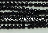 CTG113 15.5 inches 2mm round tiny blue goldstone beads wholesale