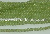 CTG119 15.5 inches 2mm round tiny peridot gemstone beads wholesale