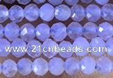 CTG1303 15.5 inches 2mm faceted round blue lace agate beads wholesale