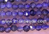 CTG1329 15.5 inches 2mm faceted round iolite beads wholesale