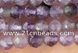 CTG1343 15.5 inches 4mm faceted round amethyst beads wholesale